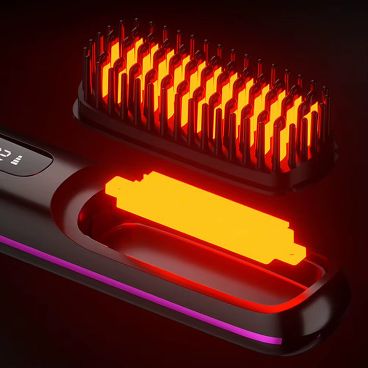 GlidePro™ – Brosse Lissante Sans Fil.