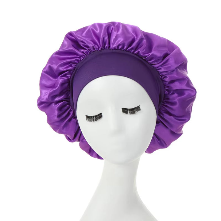 SatinSleep™ – Bonnet en Satin pour Cheveux Texturés