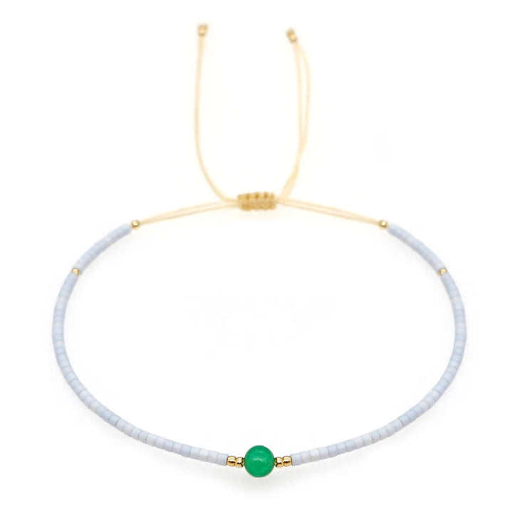 Bracelet délicat en perles de rocaille