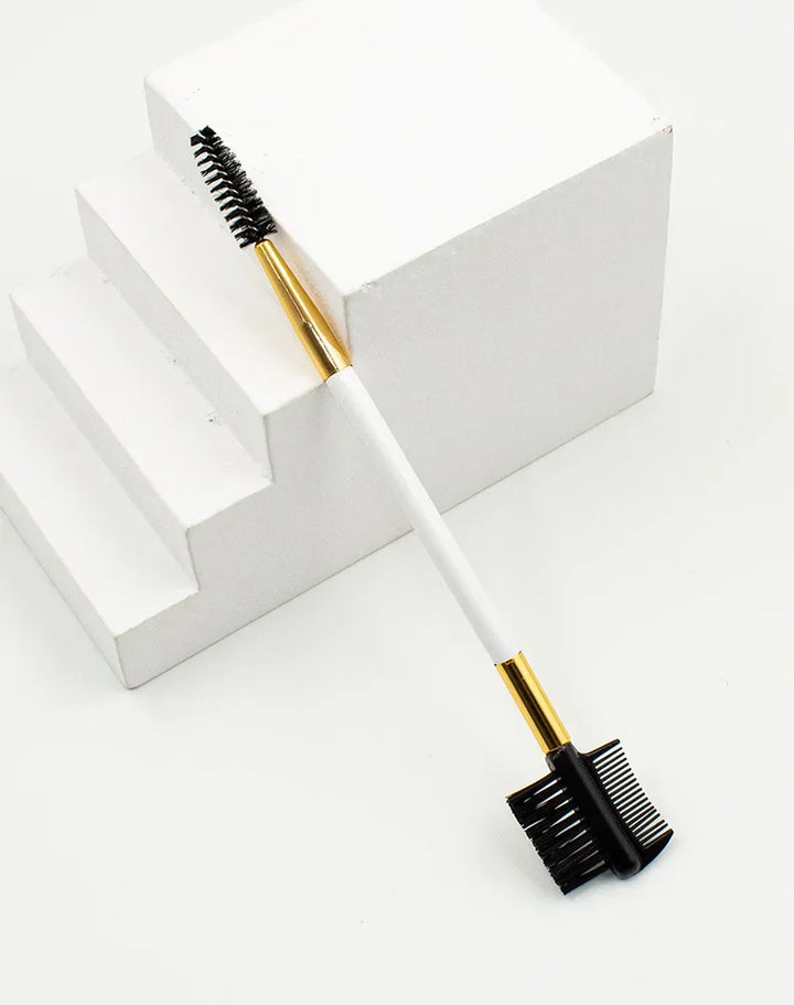 Brosse à sourcils double embout