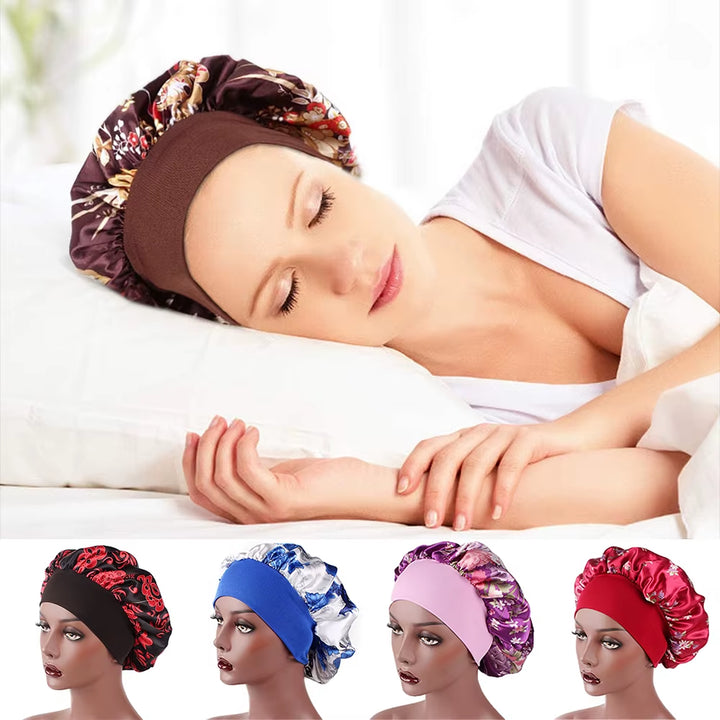 SatinSleep™ — Bonnet en satin à bande large