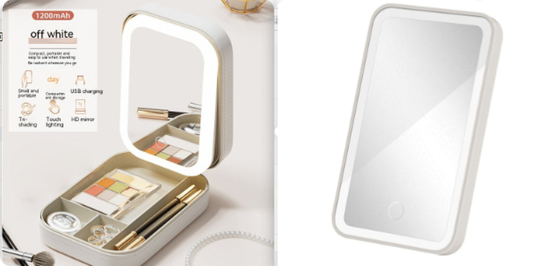 GlowVanity™ — Coffret beauté avec miroir LED
