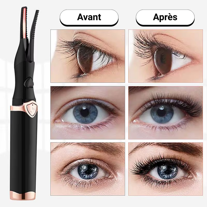 CurlUp™ – Recourbe-Cils Chauffant Rechargeable