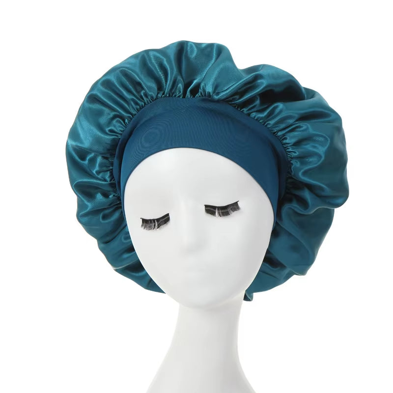 SatinSleep™ – Bonnet en Satin pour Cheveux Texturés