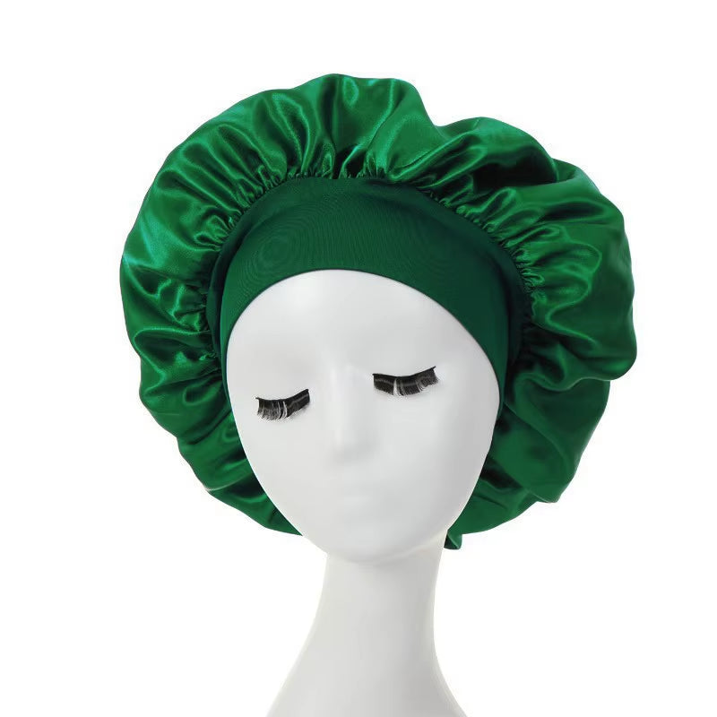 SatinSleep™ – Bonnet en Satin pour Cheveux Texturés
