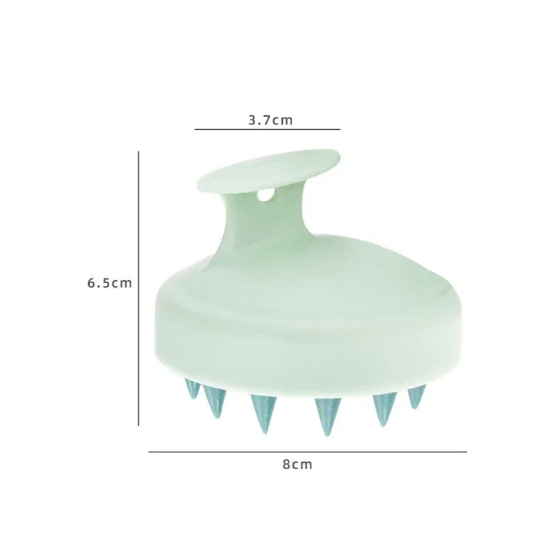 Brosse de shampoing à picots en silicone