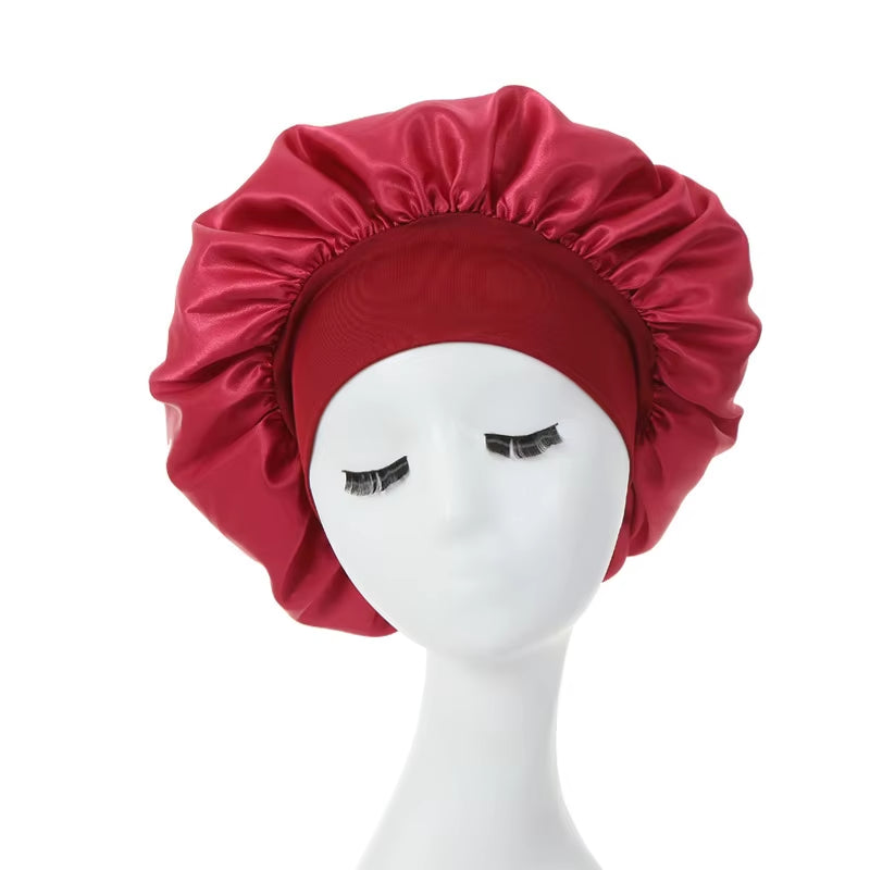 SatinSleep™ – Bonnet en Satin pour Cheveux Texturés