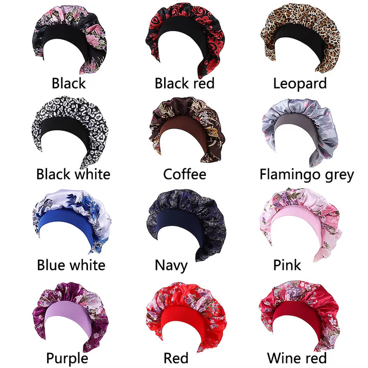 SatinSleep™ — Bonnet en satin à bande large