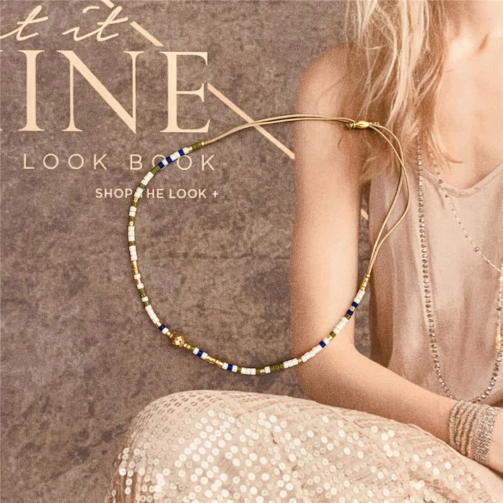 Bracelet délicat en perles de rocaille