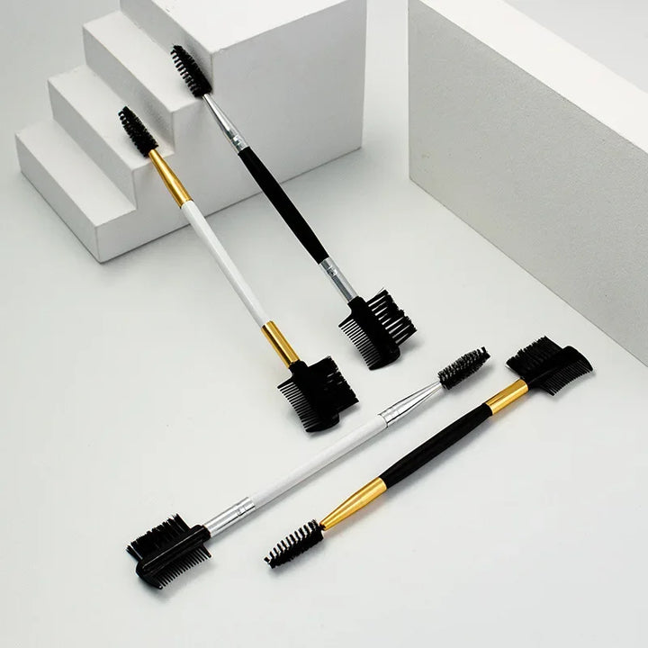 Brosse à sourcils double embout