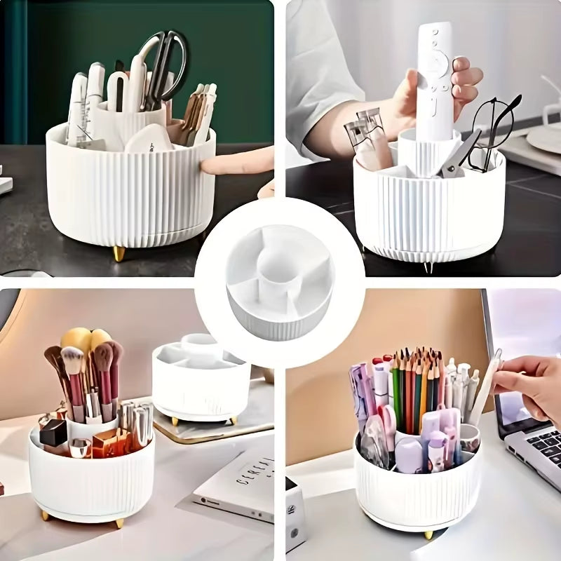 SpinStore™ – Organisateur de Maquillage Rotatif 360°