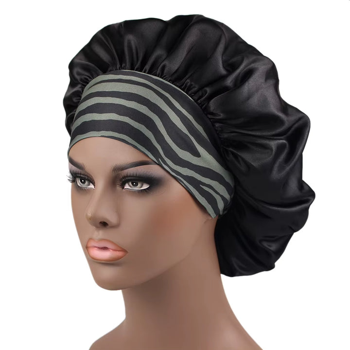 SatinSleep™ – Bonnet en Satin pour Cheveux Texturés