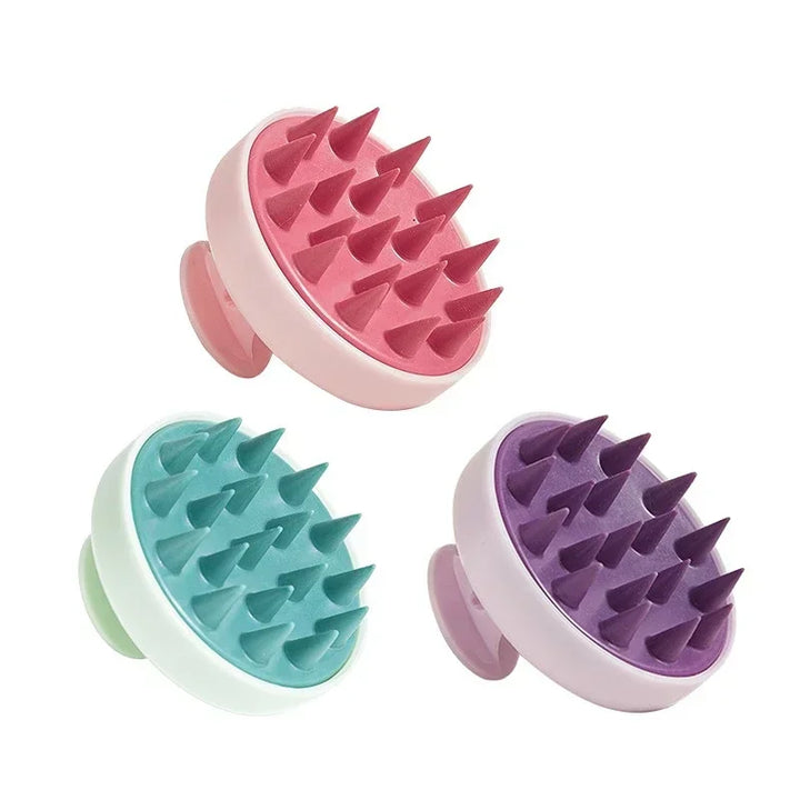 Brosse de shampoing à picots en silicone