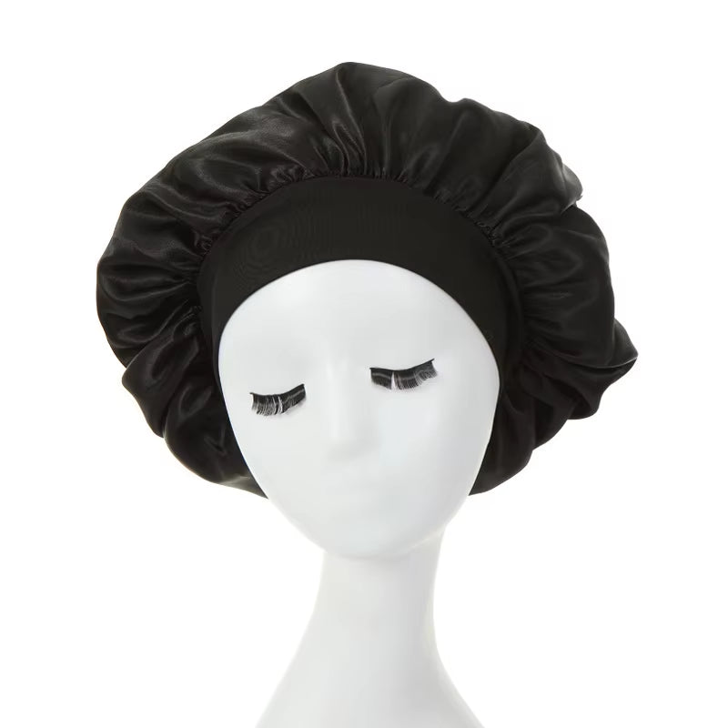 SatinSleep™ – Bonnet en Satin pour Cheveux Texturés
