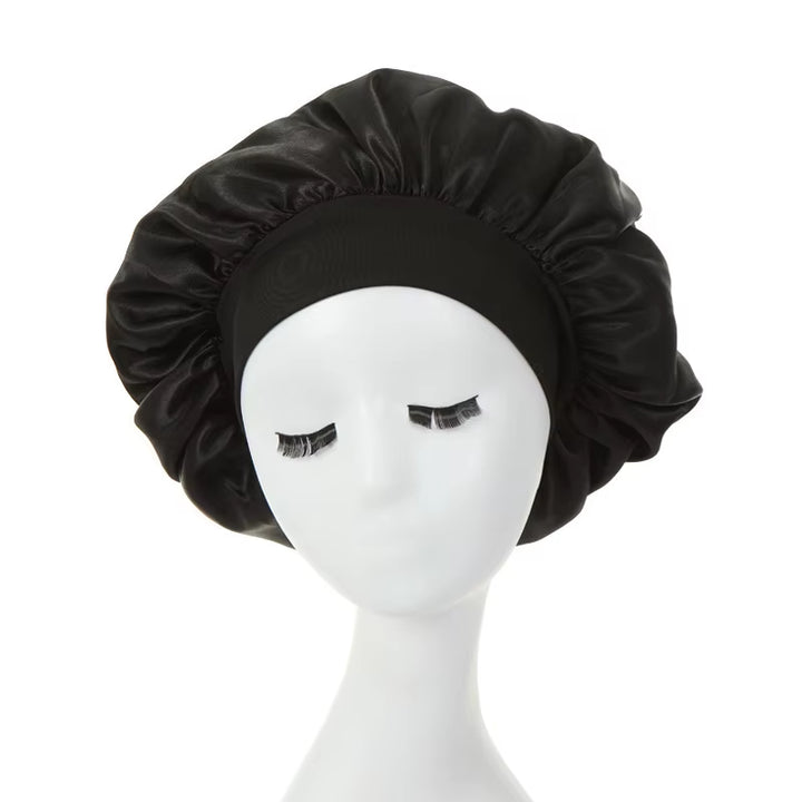 SatinSleep™ – Bonnet en Satin pour Cheveux Texturés