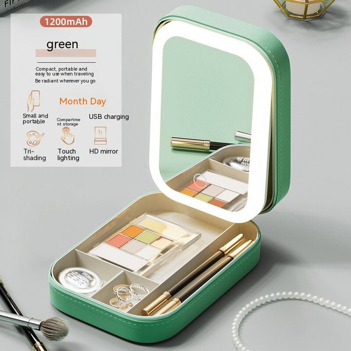 GlowVanity™ — Coffret beauté avec miroir LED