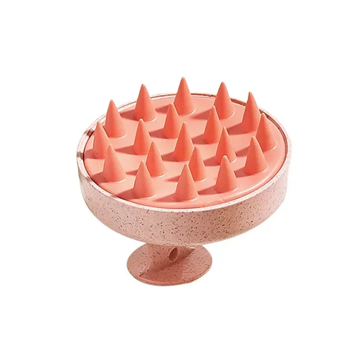 Brosse de shampoing à picots en silicone