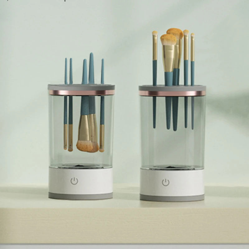 BrushNex™ – Nettoyeur électrique de pinceaux 3 en 1 avec séchage rapide.