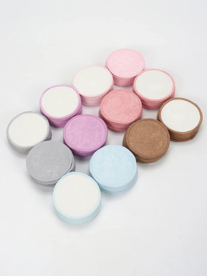 Disques démaquillants réutilisables — lot de 20 avec filet
