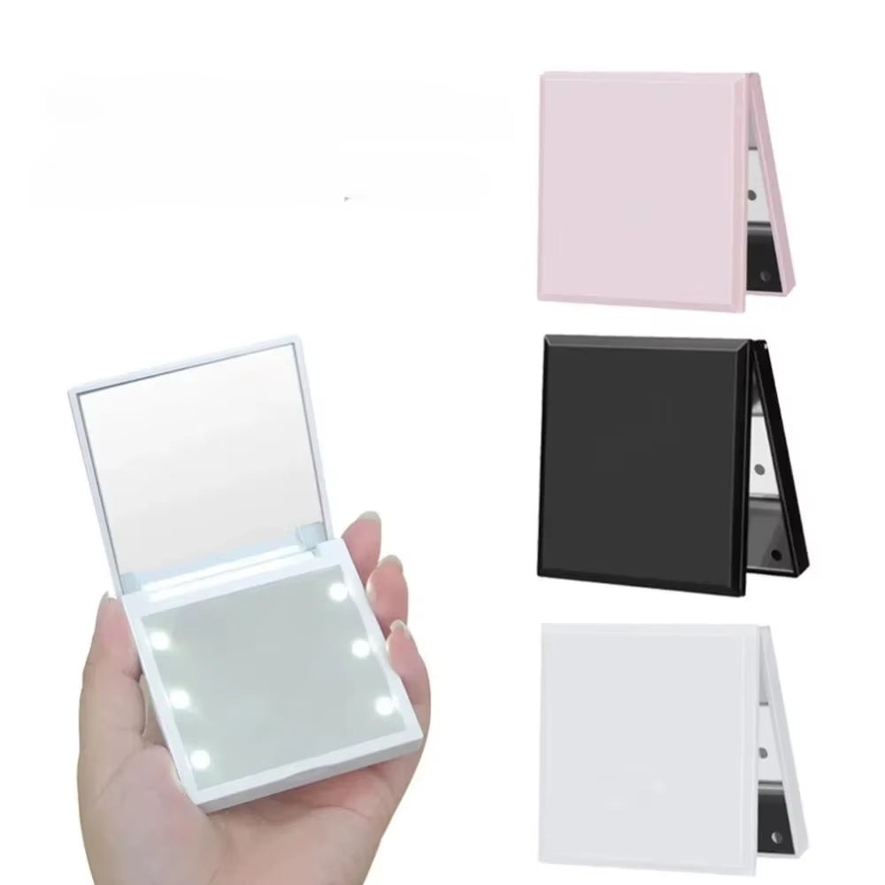 GlowMirror™ – Miroir de Maquillage LED Portable