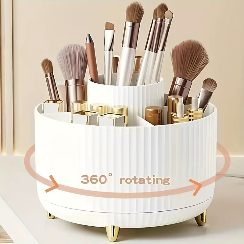SpinStore™ – Organisateur de Maquillage Rotatif 360°