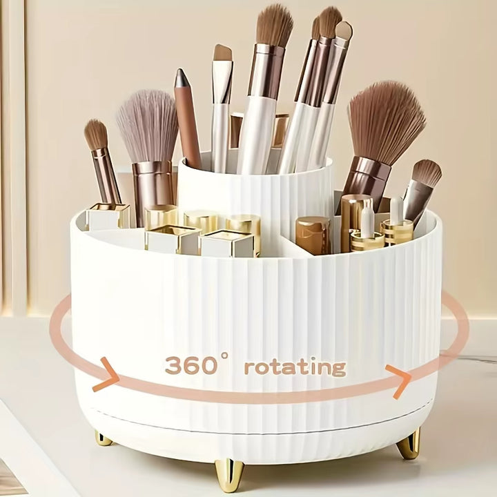 SpinStore™ – Organisateur de Maquillage Rotatif 360°