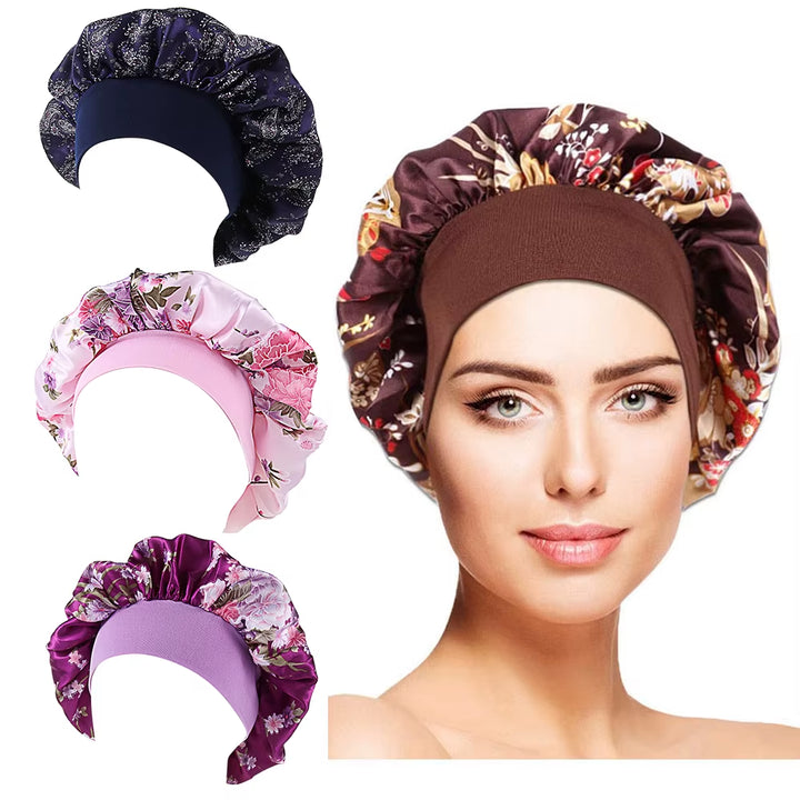 SatinSleep™ — Bonnet en satin à bande large