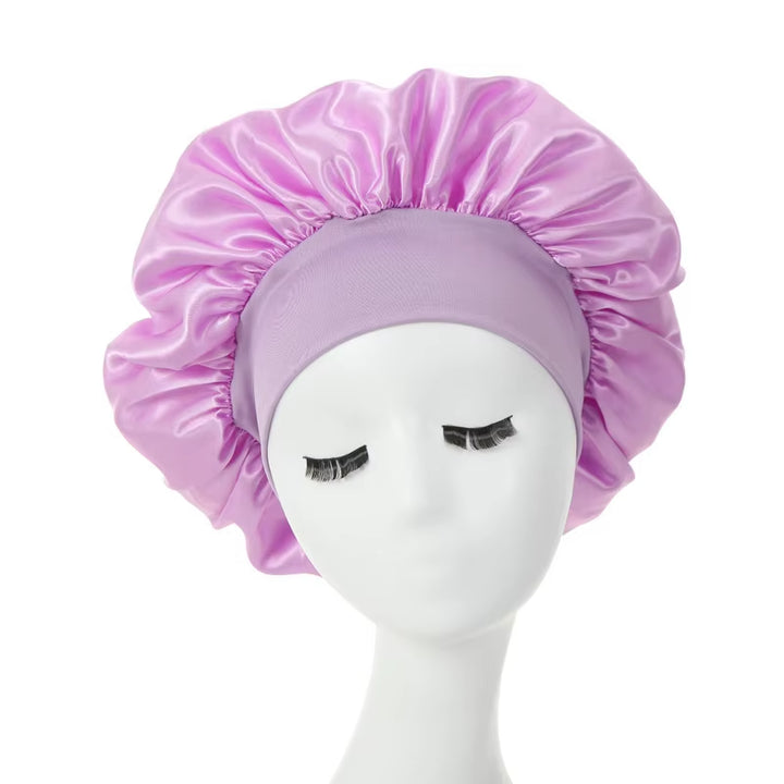 SatinSleep™ – Bonnet en Satin pour Cheveux Texturés