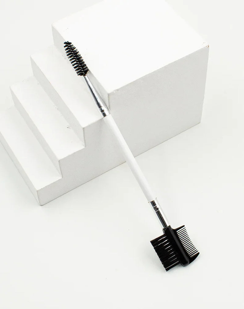 Brosse à sourcils double embout
