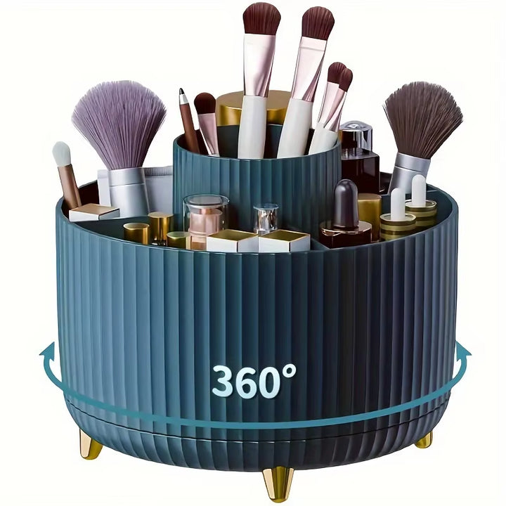 SpinStore™ – Organisateur de Maquillage Rotatif 360°