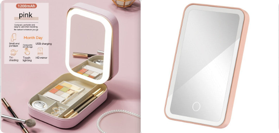 GlowVanity™ — Coffret beauté avec miroir LED