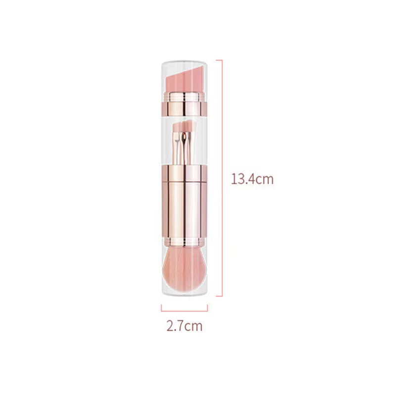 Pinceaux de maquillage rétractables 5 en 1