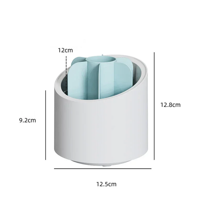 SpinStore bleu : dimensions de l’organisateur
